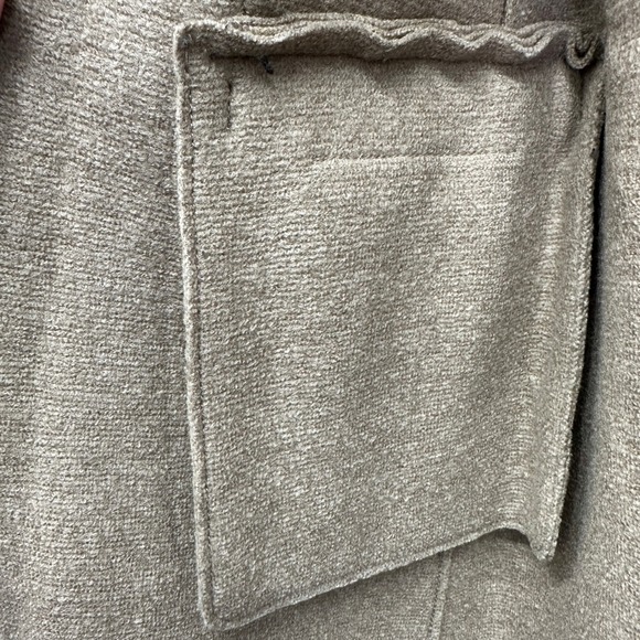 Harris Wharf London Women's Pressed Wool Coat Single Breasted Unlined Size S - Picture 6 of 12